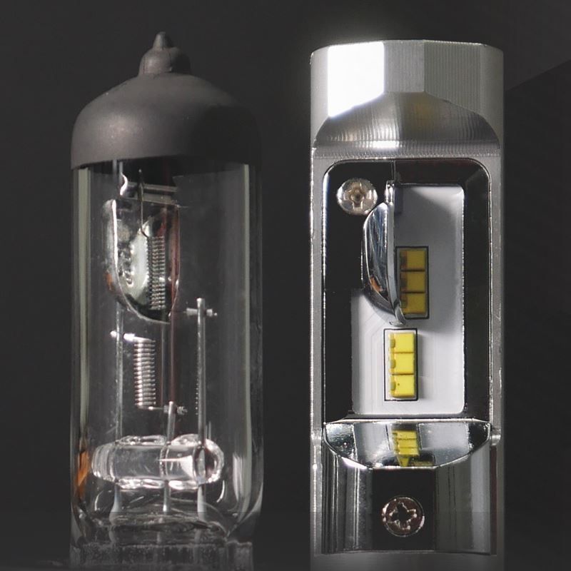 LED vs Halogen vs HID in Headlights with Reflectors